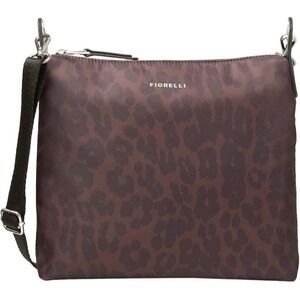 Fiorelli Women's Nelly Crossbody Bag, Stylish Handbag Adjustable Strap Leopard‎